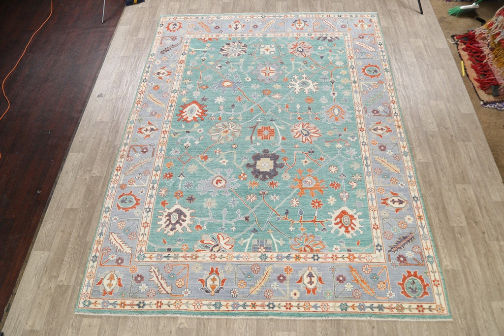 All-Over Oushak Oriental Area Rug 9x12