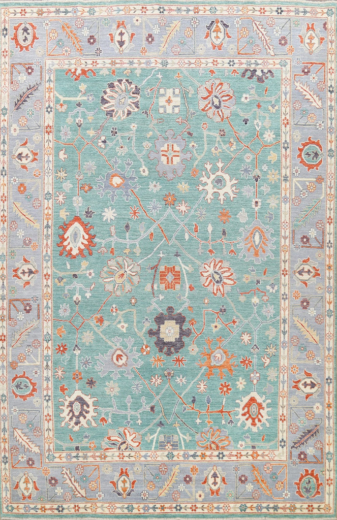 All-Over Oushak Oriental Area Rug 9x12