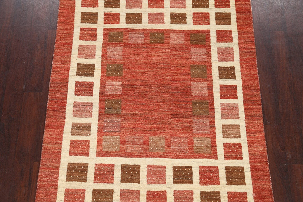 Geometric Gabbeh Kashkoli Oriental Area Rug 5x6