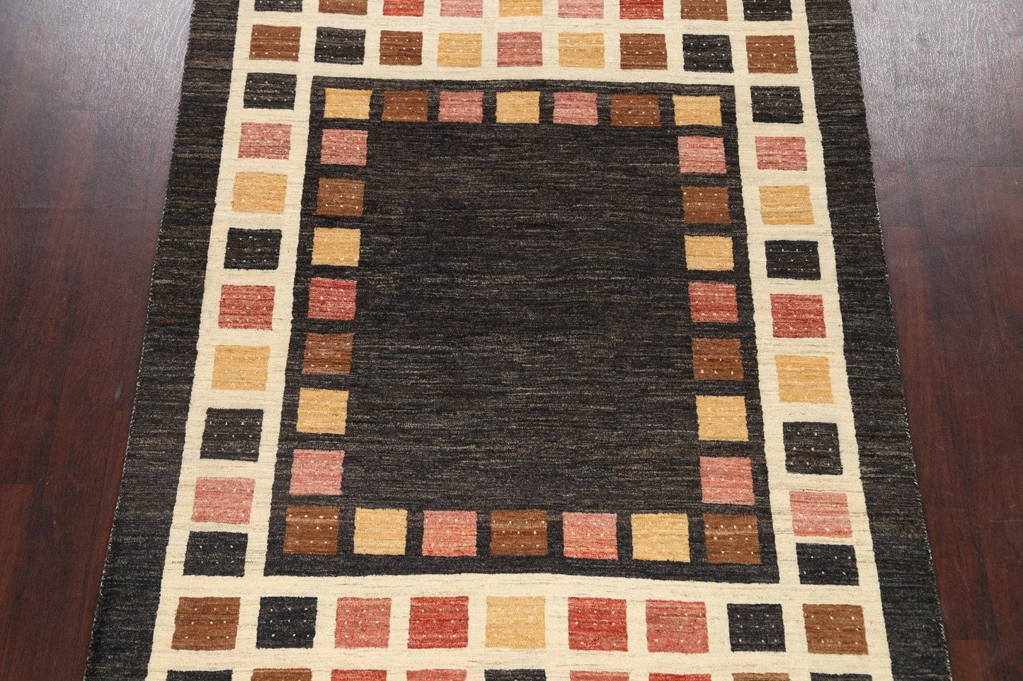 Geometric Gabbeh Kashkoli Oriental Area Rug 6x7