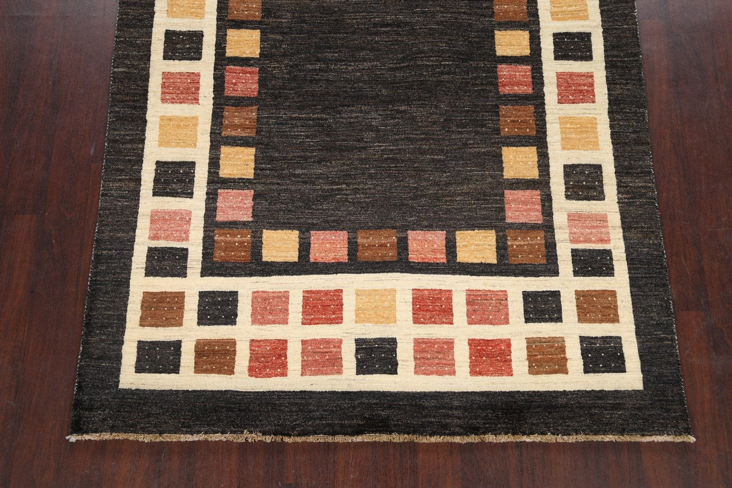 Geometric Gabbeh Kashkoli Oriental Area Rug 6x7