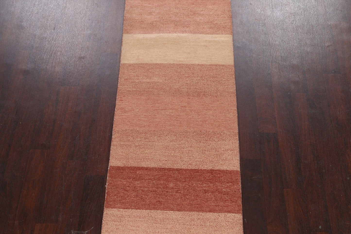 Modern Gabbeh Kashkoli Oriental Runner Rug 3x15