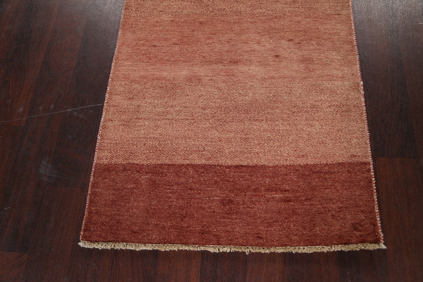 Modern Gabbeh Kashkoli Oriental Runner Rug 3x15