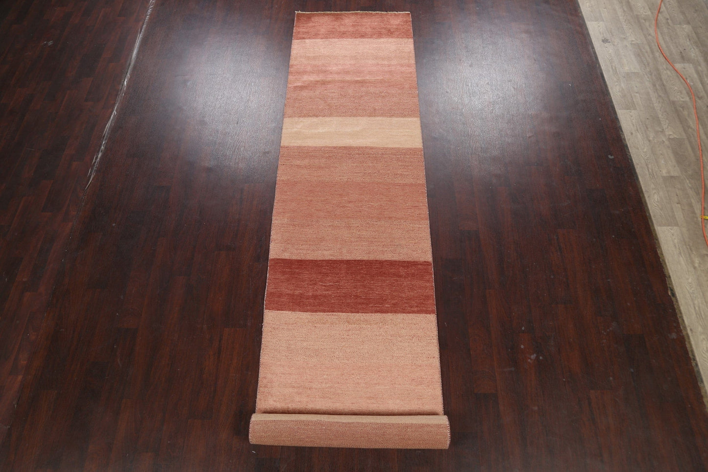 Modern Gabbeh Kashkoli Oriental Runner Rug 3x16