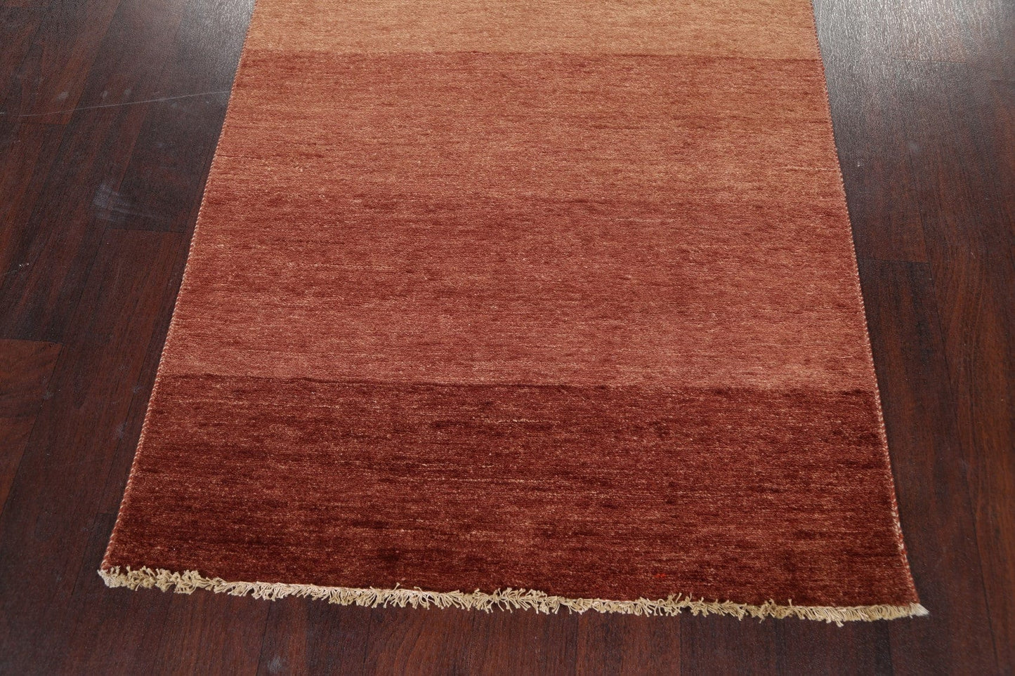 Modern Gabbeh Kashkoli Oriental Runner Rug 3x16