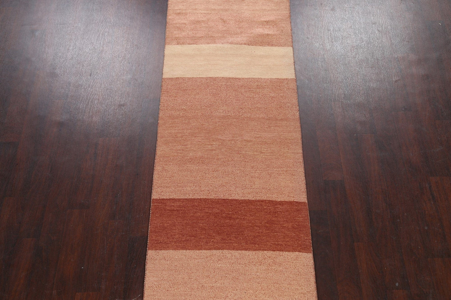 Modern Gabbeh Kashkoli Oriental Runner Rug 3x17