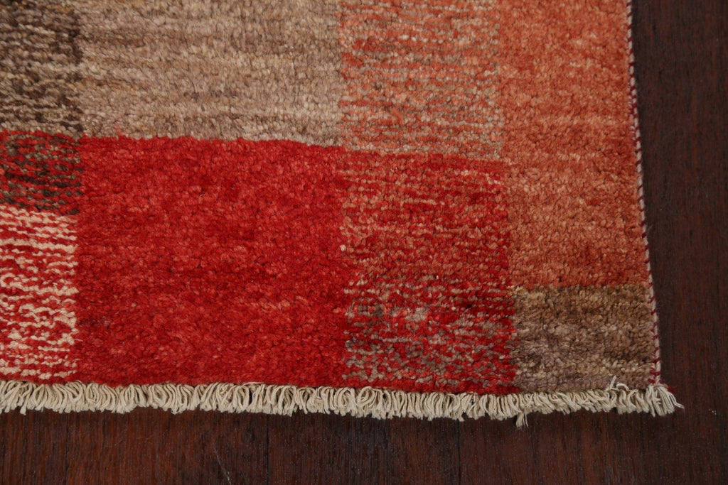 Modern Gabbeh Kashkoli Oriental Area Rug 3x5