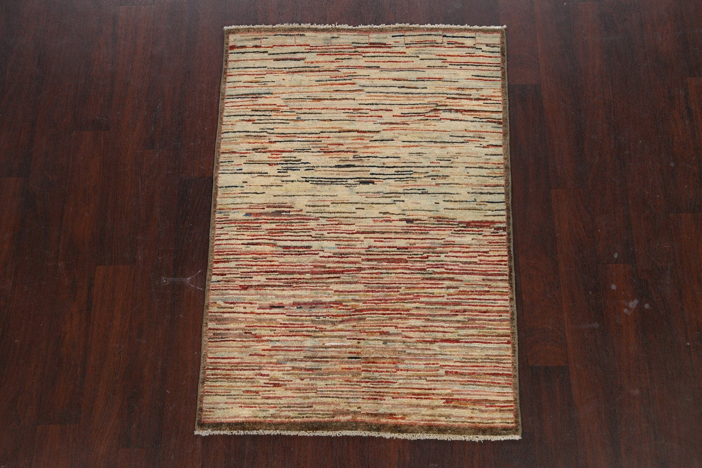 Modern Gabbeh Kashkoli Oriental Area Rug 3x5