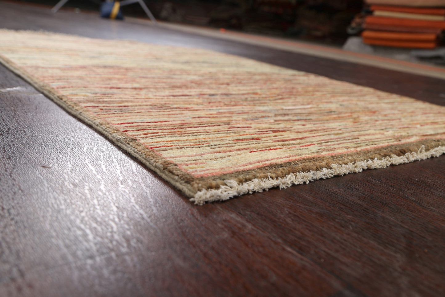 Modern Gabbeh Kashkoli Oriental Area Rug 3x5