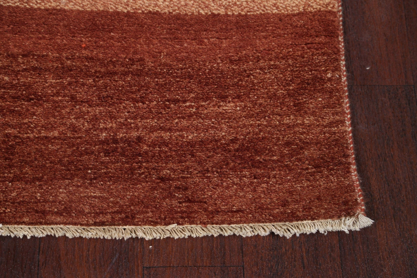 Modern Gabbeh Kashkoli Oriental Runner Rug 3x17