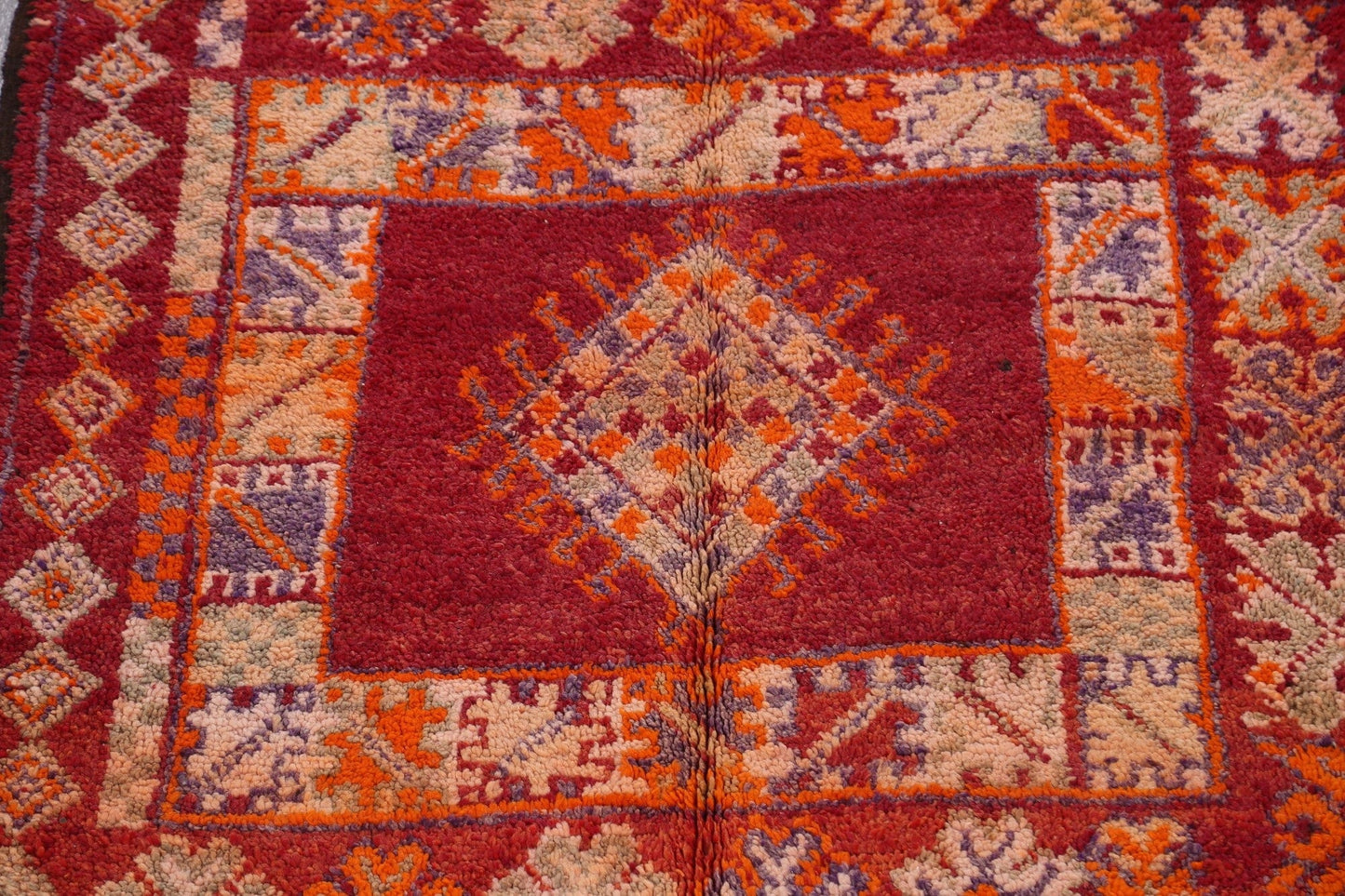 Tribal Geometric Moroccan Oriental Runner Rug 5x14