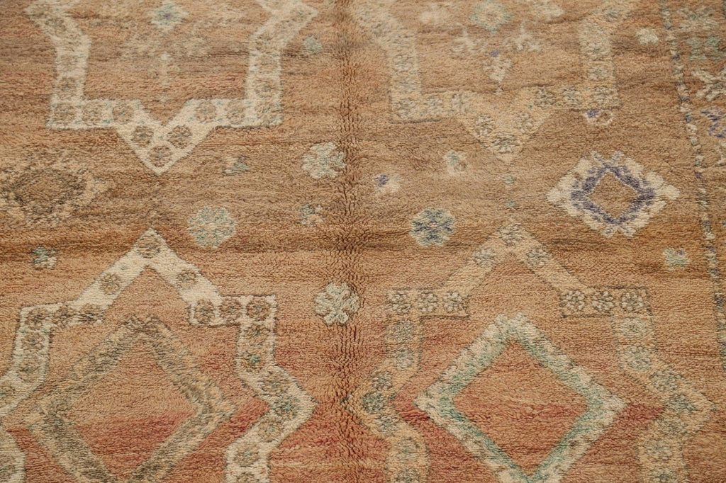 Antique Moroccan Oriental Area Rug 6x14