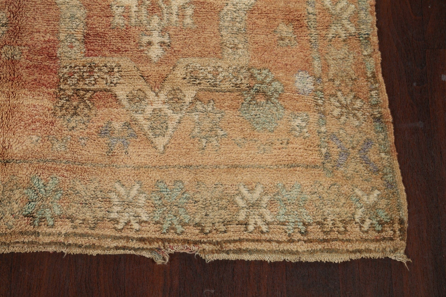 Antique Moroccan Oriental Area Rug 6x14