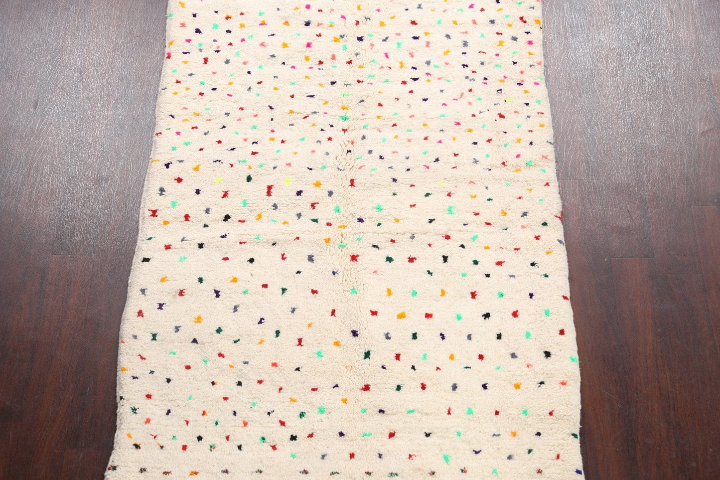 Polka Dot Moroccan Oriental Area Rug 4x6