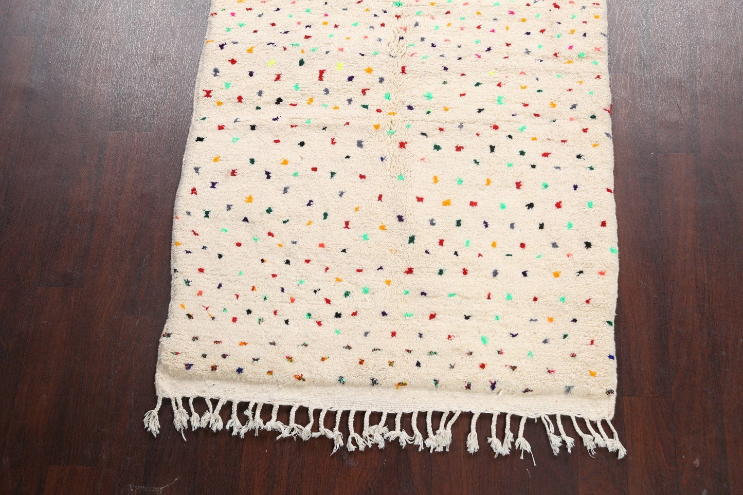 Polka Dot Moroccan Oriental Area Rug 4x6