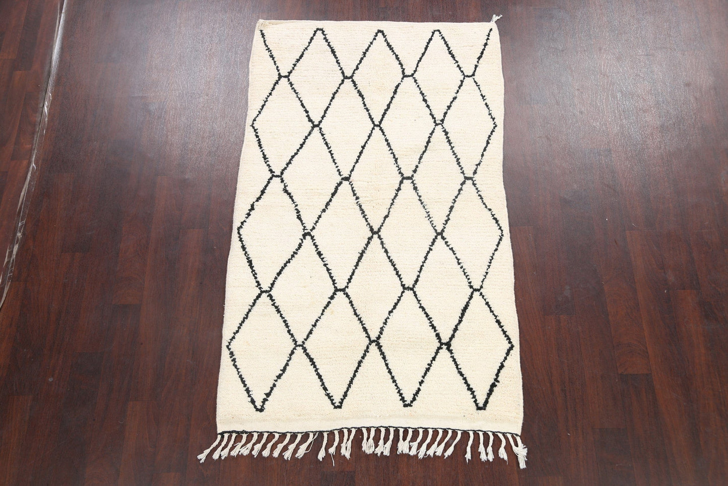 Trellis Modern Moroccan Oriental Area Rug 4x6