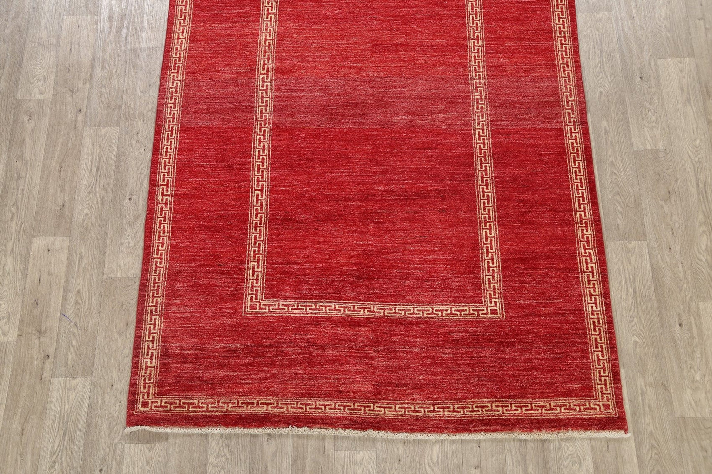 Modern Gabbeh Kashkoli Oriental Area Rug 6x8