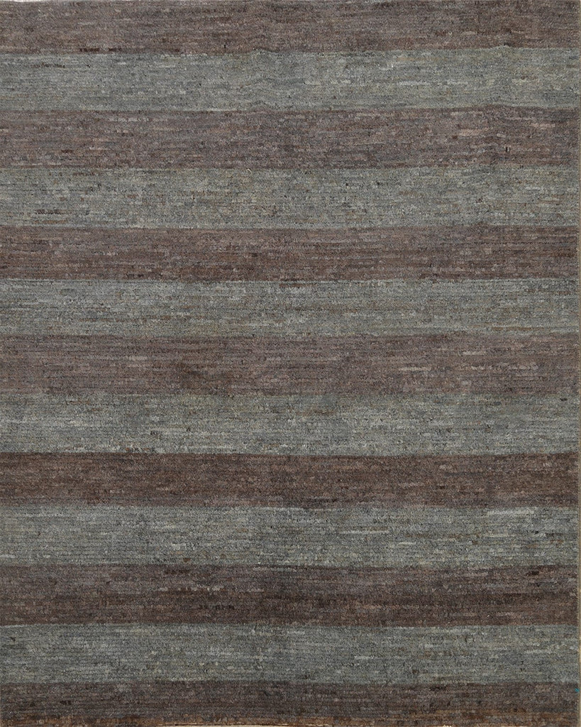 Striped Modern Gabbeh Kashkoli Oriental Area Rug 5x6