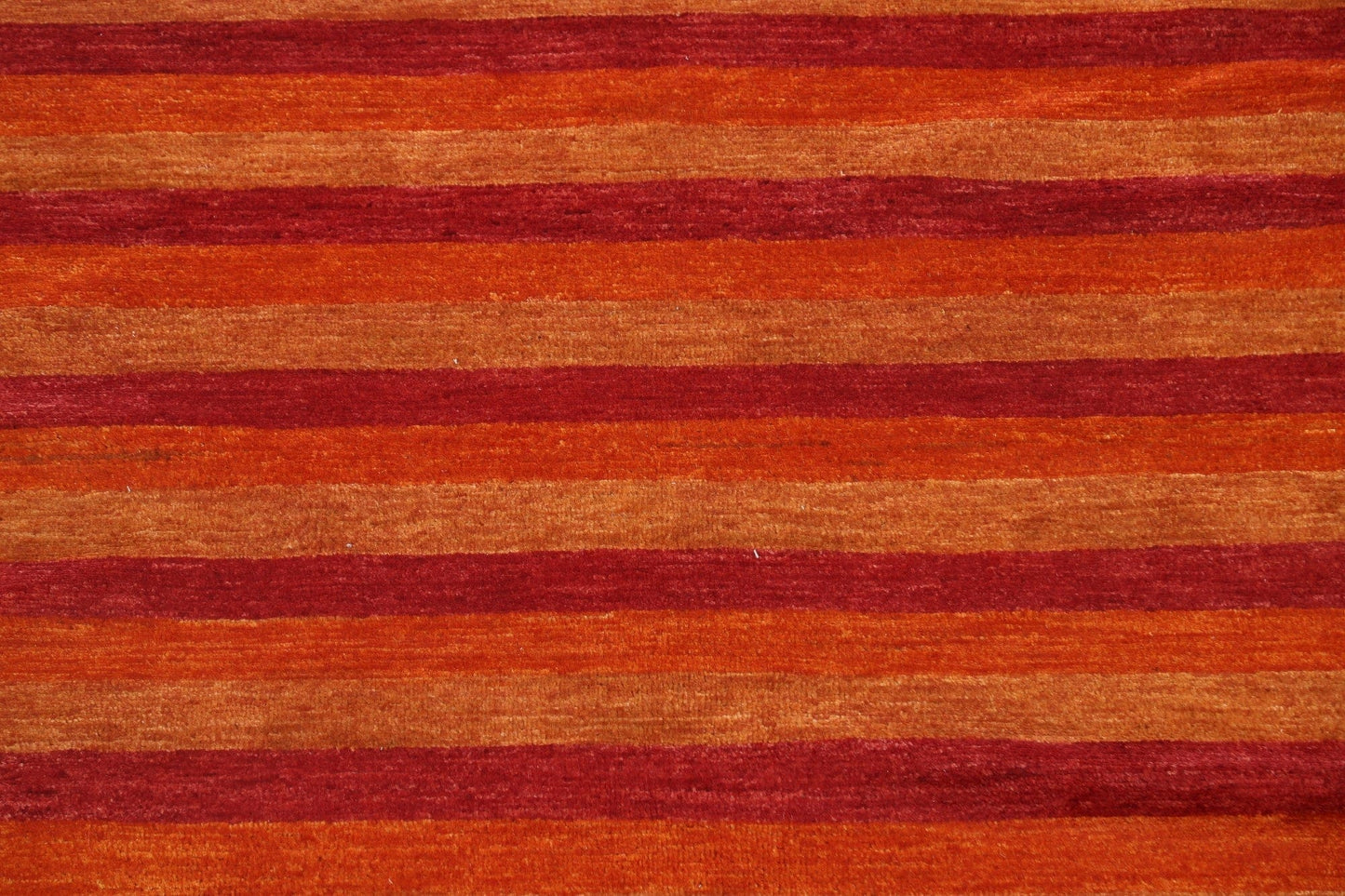 Modern Striped Gabbeh Kashkoli Oriental Area Rug 5x8