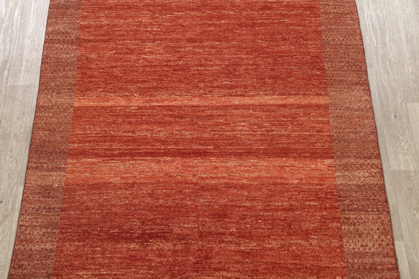 Modern Gabbeh Kashkoli Oriental Area Rug 6x7