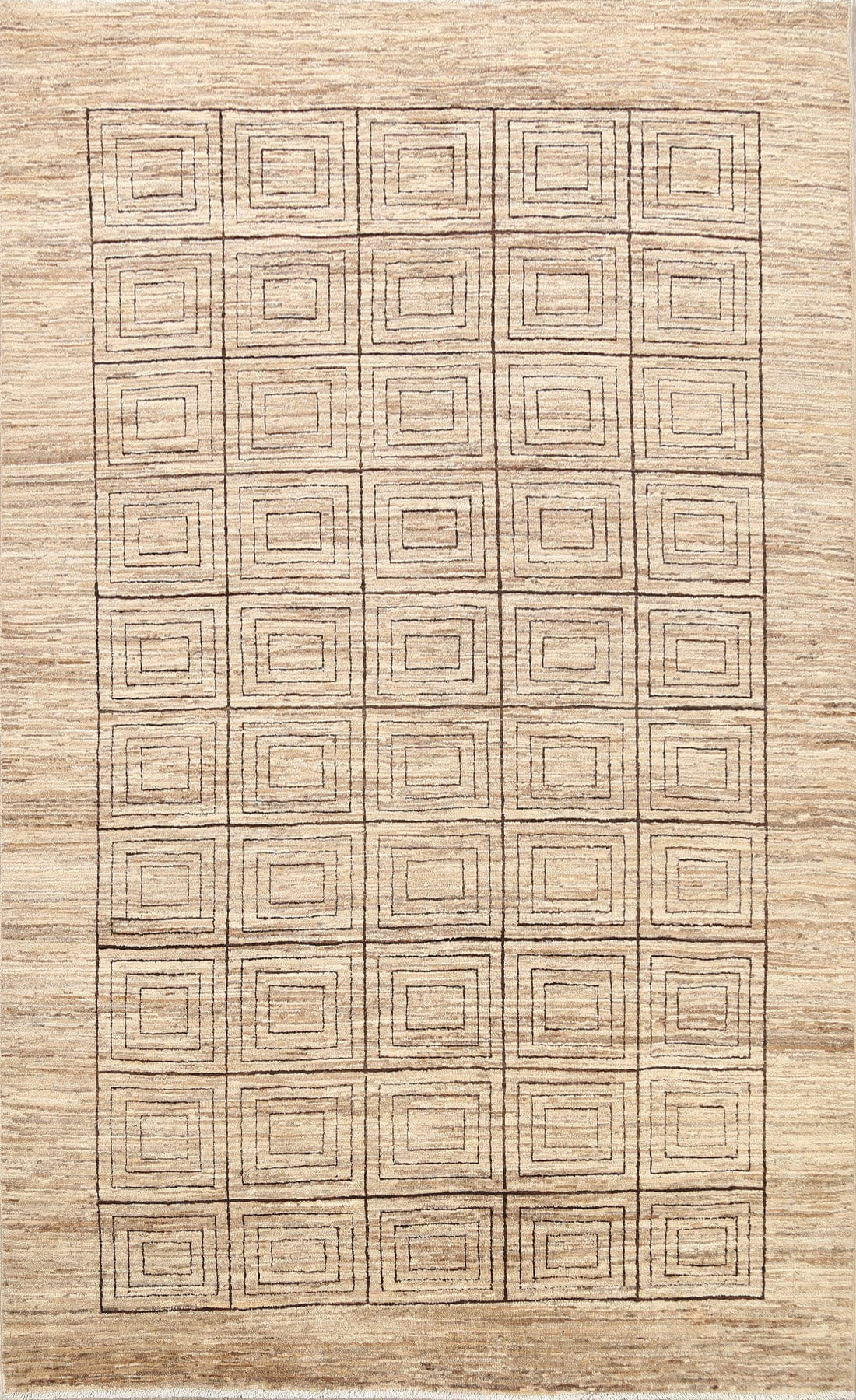 Modern Gabbeh Kashkoli Oriental Area Rug 6x9