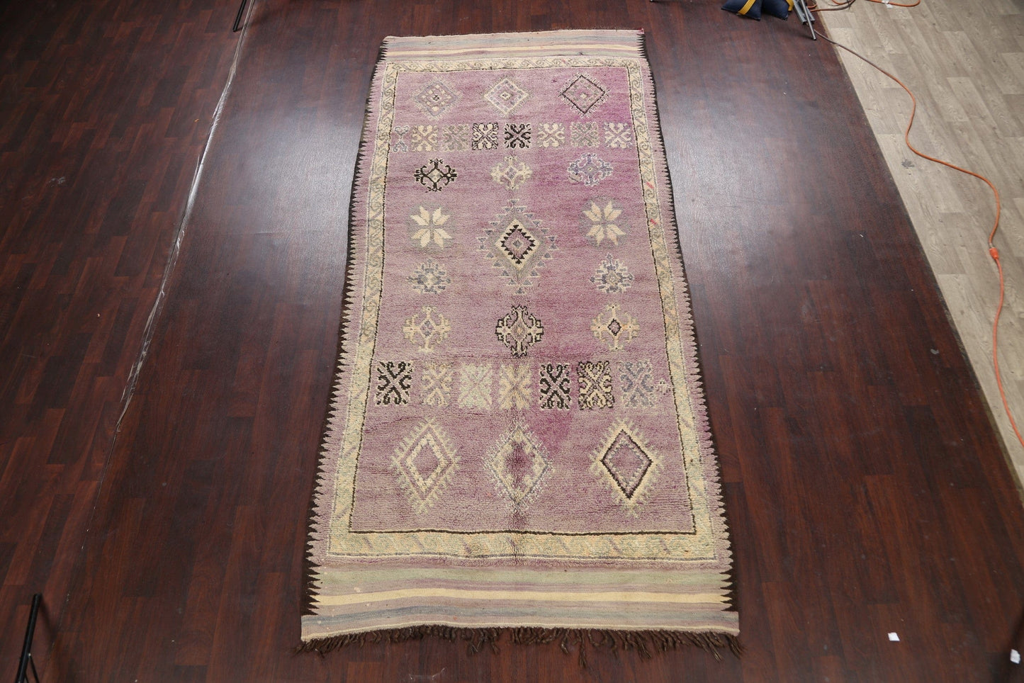 Antique South-western Moroccan Oriental Runner Rug 5x12