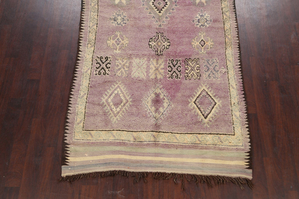 Antique South-western Moroccan Oriental Runner Rug 5x12