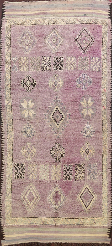 Antique South-western Moroccan Oriental Runner Rug 5x12