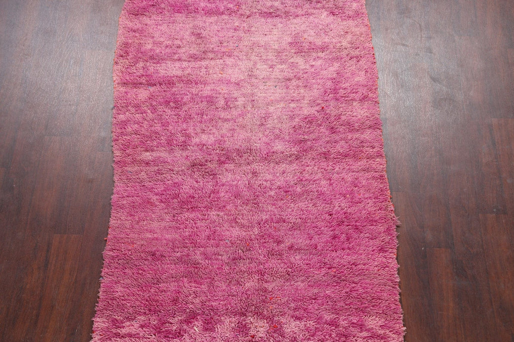 Purple Moroccan Oriental Area Rug 4x8