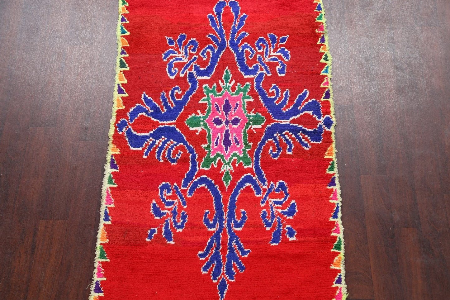 Tribal Moroccan Oriental Area Rug 4x8