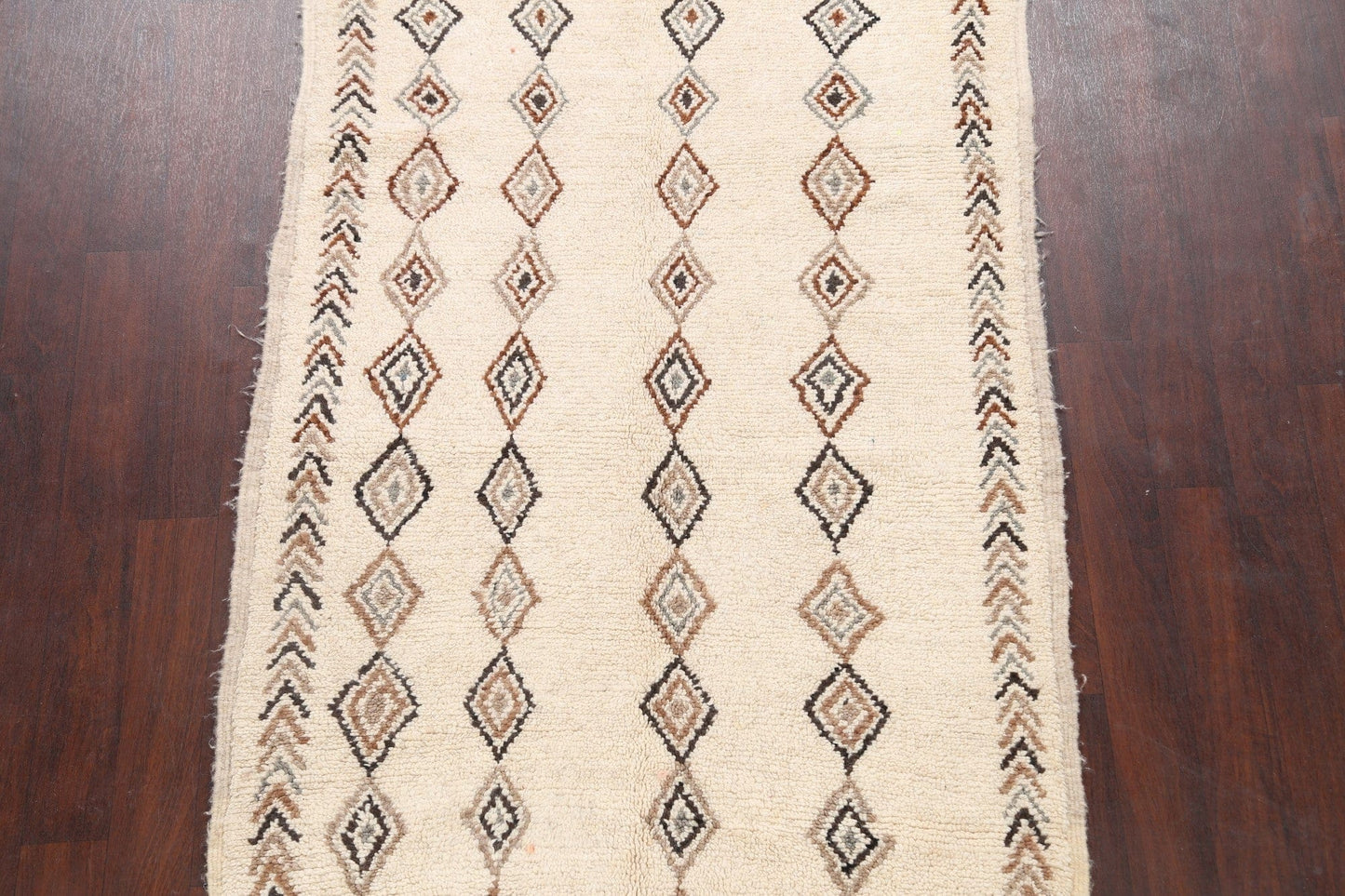 Tribal Moroccan Oriental Area Rug 4x7