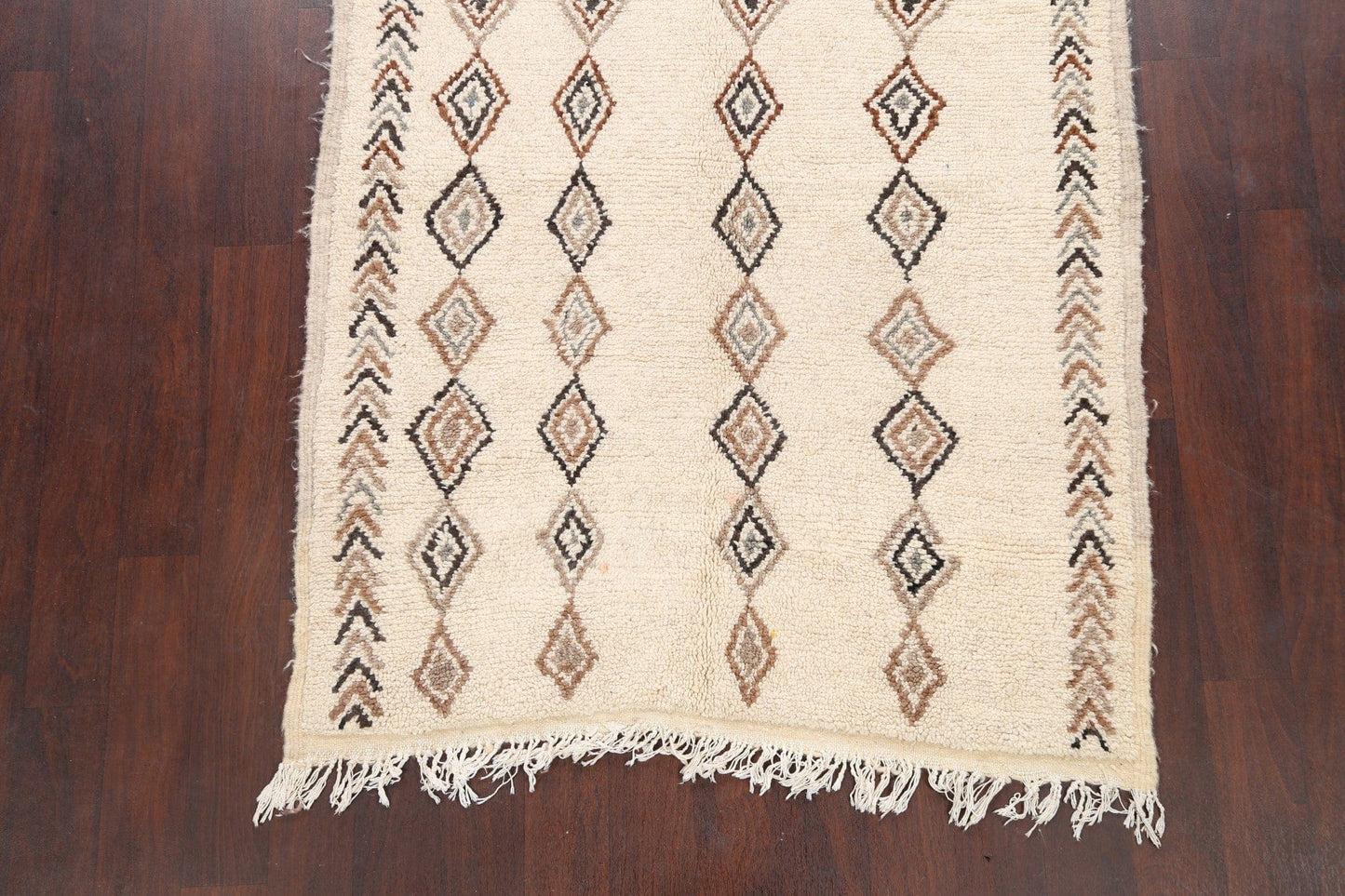 Tribal Moroccan Oriental Area Rug 4x7