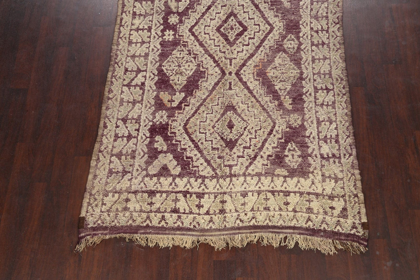 Tribal Moroccan Oriental Runner Rug 5x12