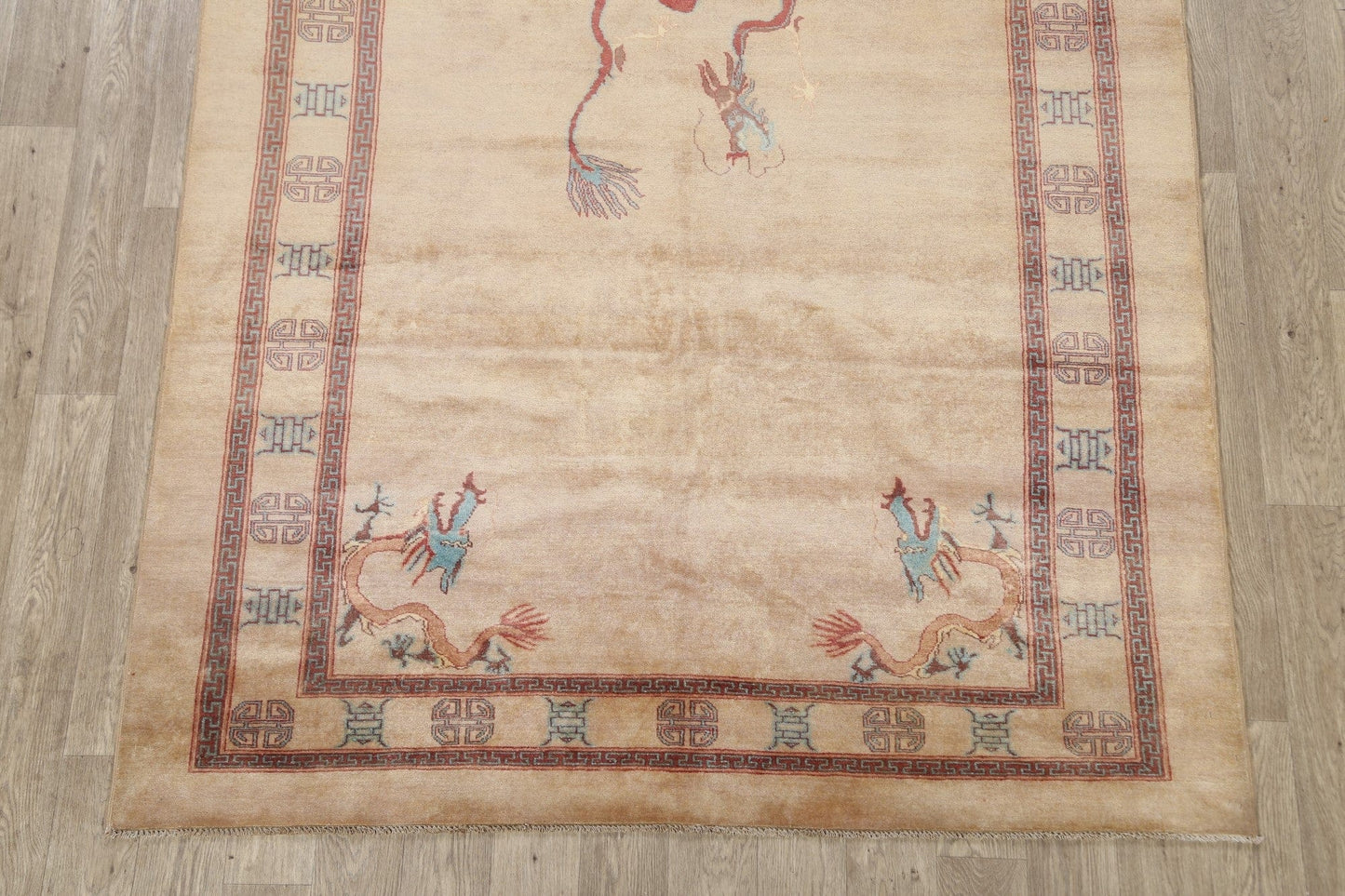 Modern Gabbeh Kashkoli Oriental Area Rug 6x10