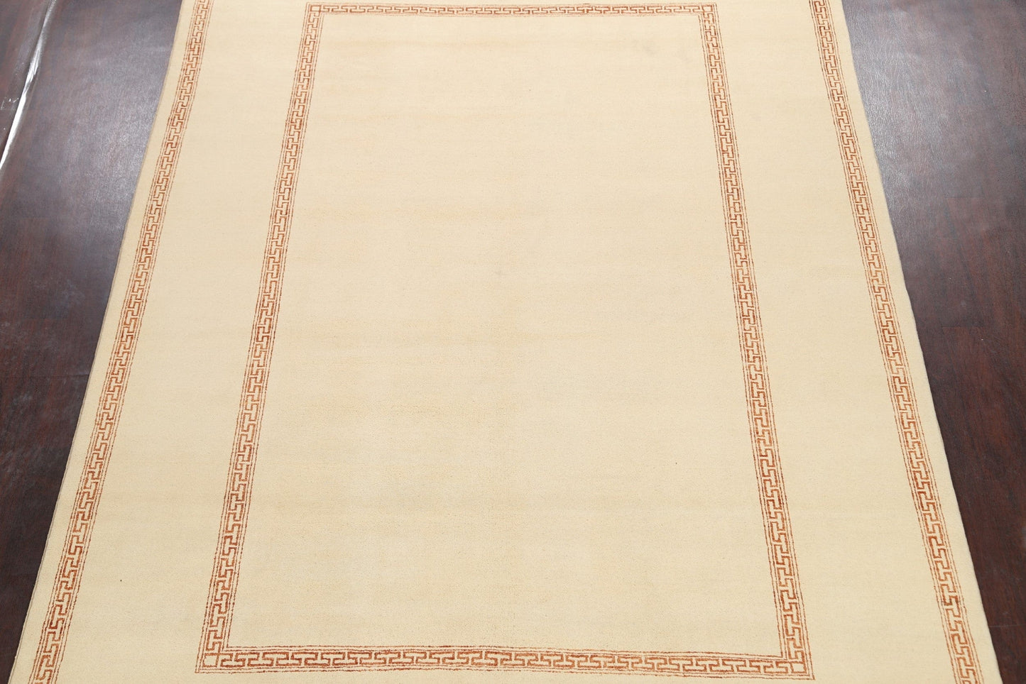 Modern Bordered Gabbeh Kashkoli Oriental Area Rug 8x11