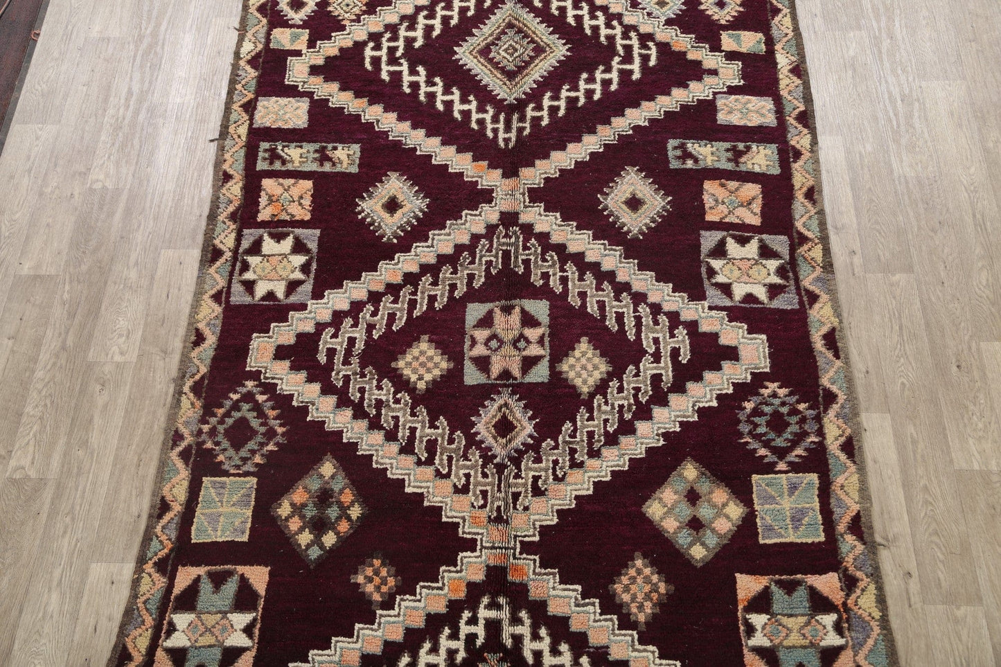 Tribal Moroccan Oriental Area Rug 6x10