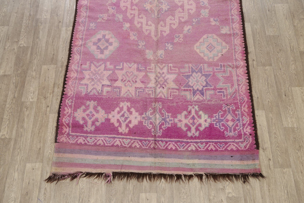 Tribal Moroccan Oriental Area Rug 6x13