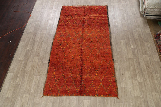 Tribal Moroccan Oriental Area Rug 6x10