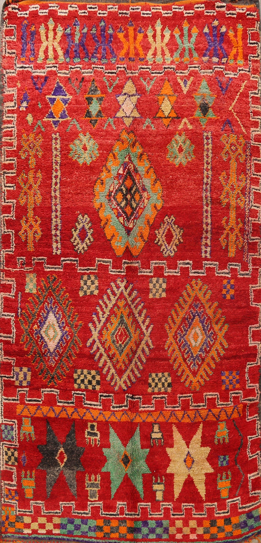 Tribal Geometric Moroccan Oriental Area Rug 6x12