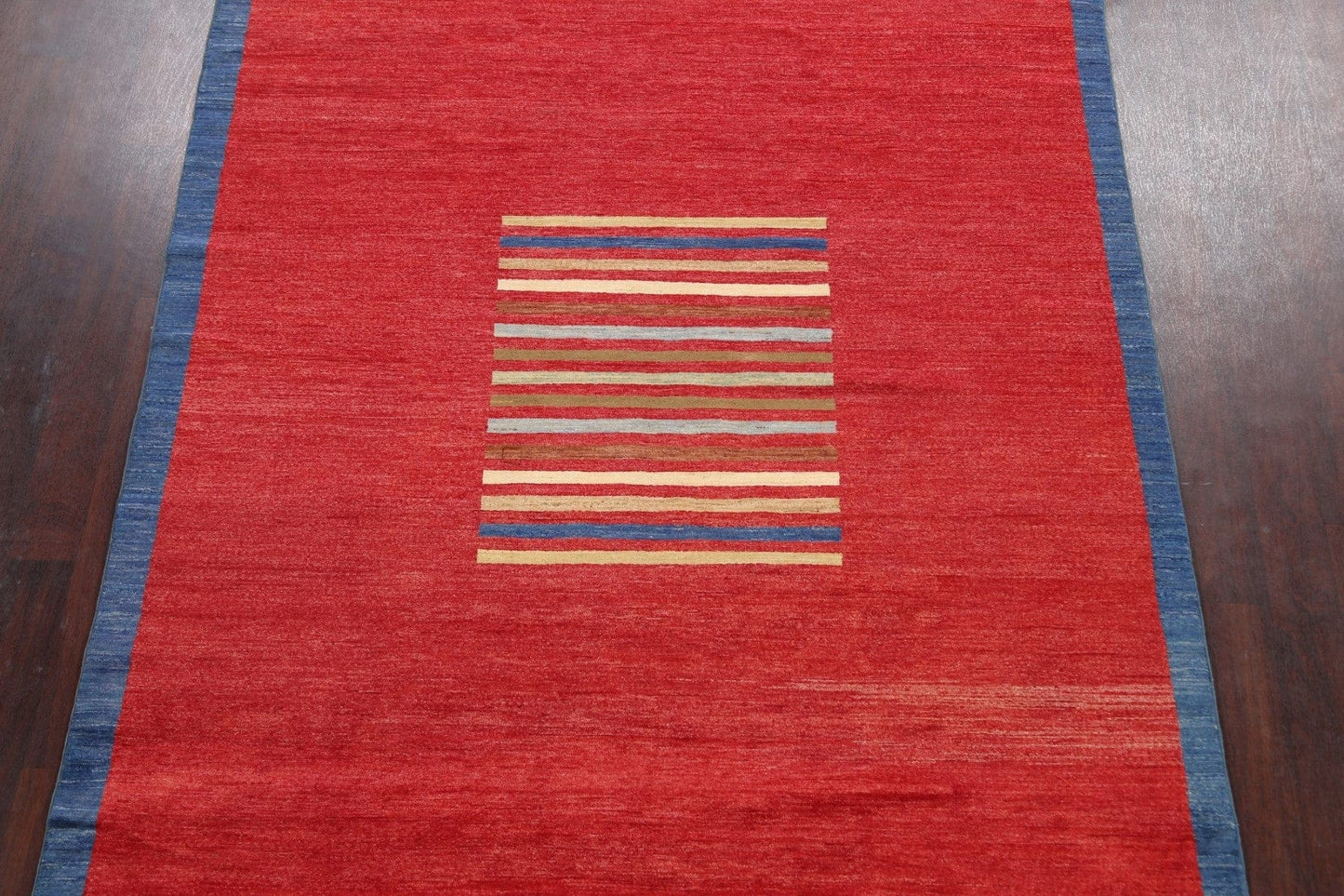 Modern Gabbeh Kashkoli Oriental Area Rug 7x8