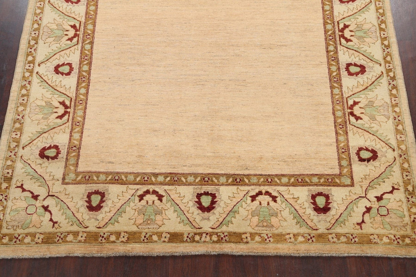 Modern Bordered Gabbeh Kashkoli Oriental Area Rug 8x10