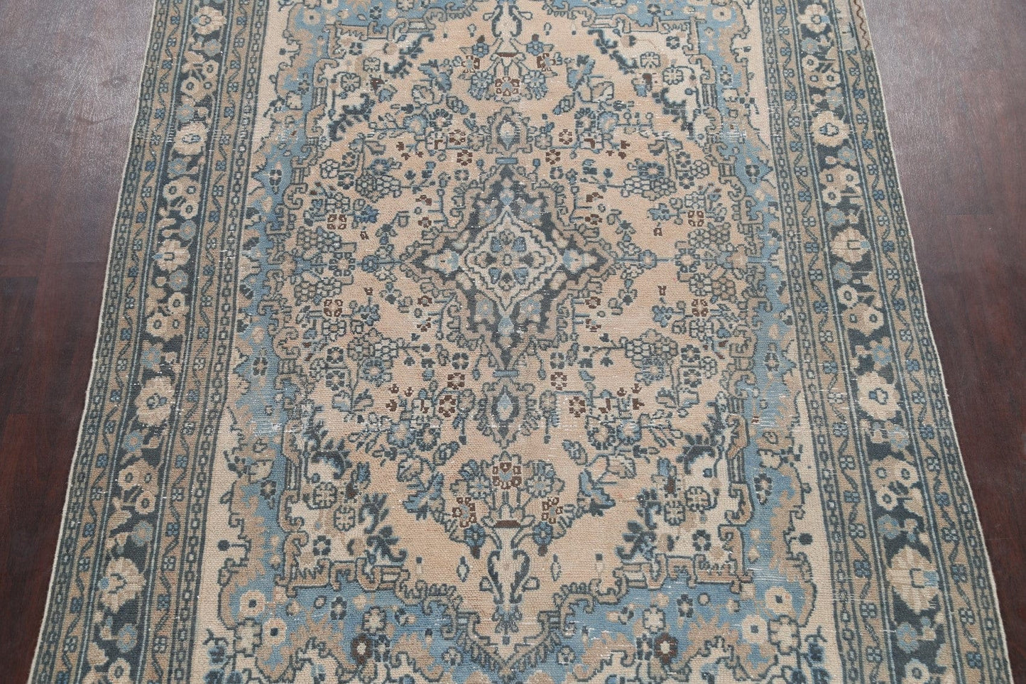 Geometric Hamedan Persian Area Rug 7x10