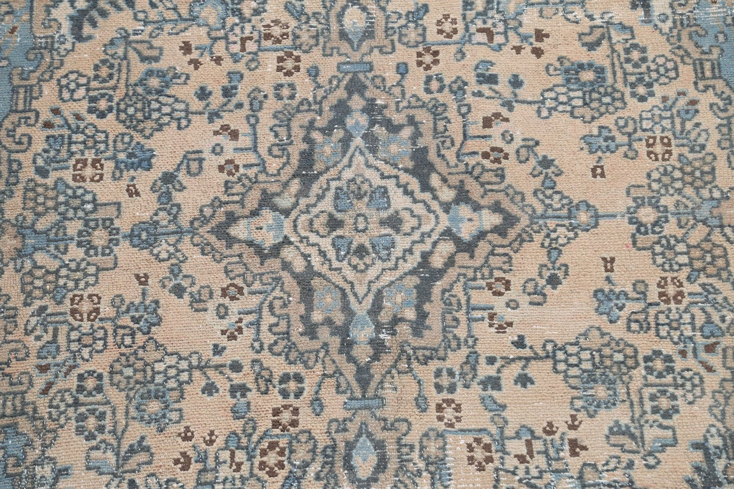 Geometric Hamedan Persian Area Rug 7x10