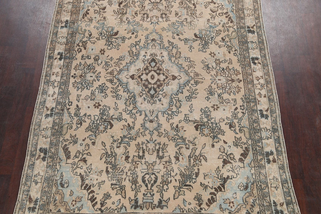 Floral Hamedan Persian Area Rug 7x10