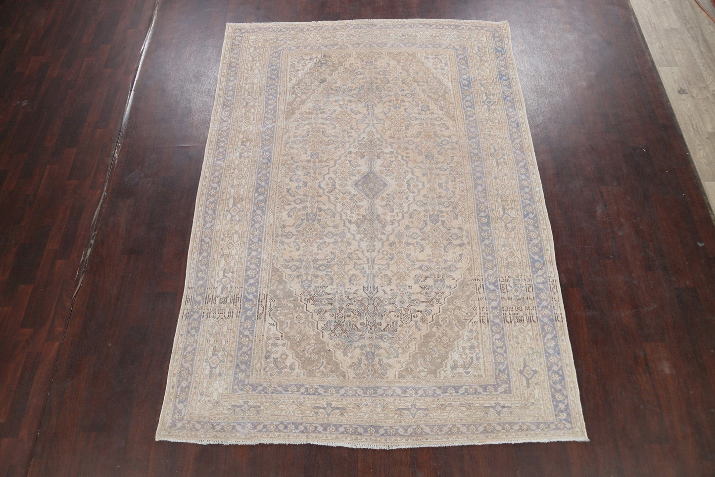 Geometric Hamedan Persian Area Rug 7x10