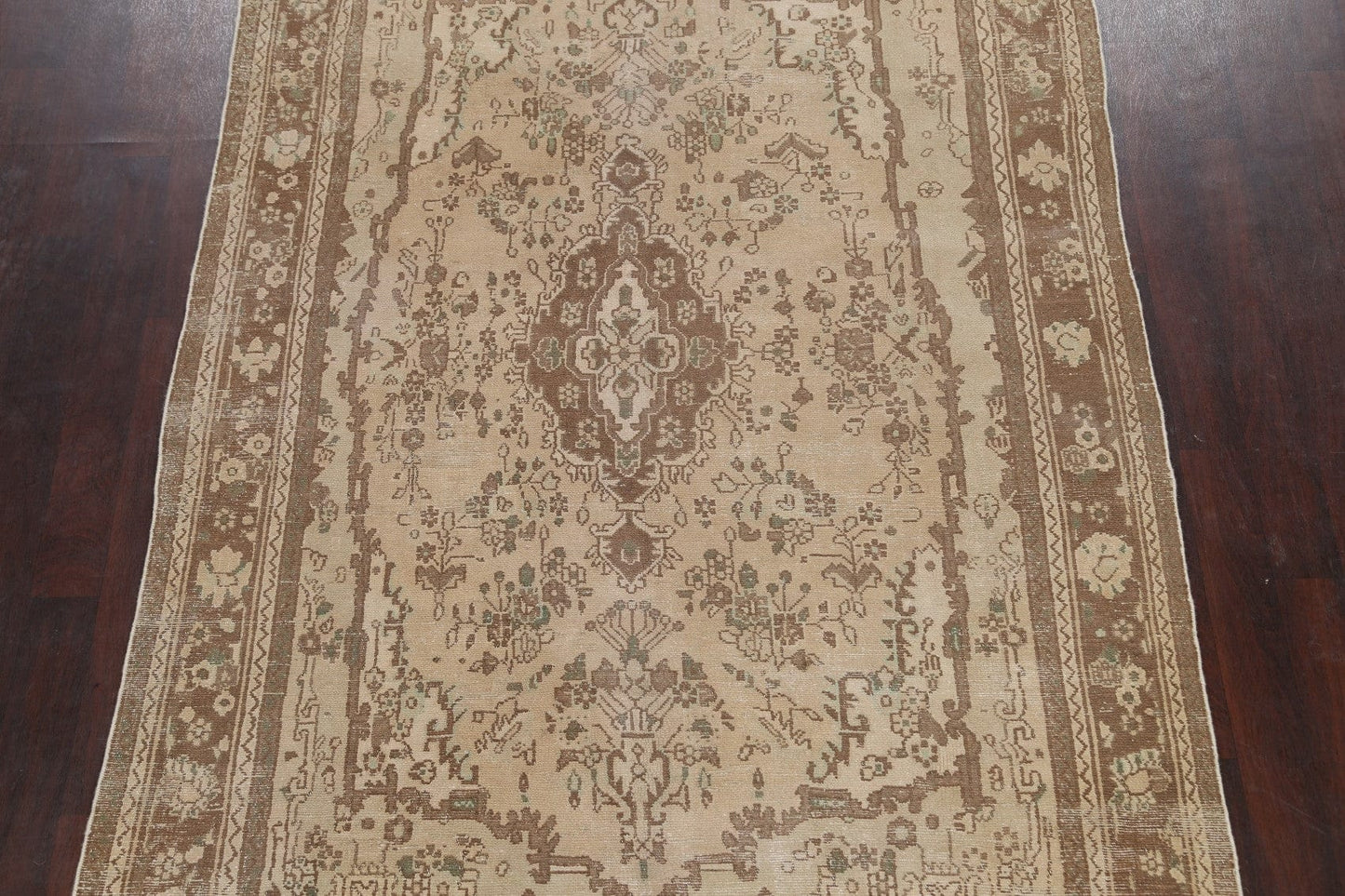 Geometric Hamedan Persian Area Rug 6x9