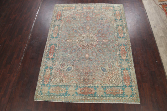 Floral Tabriz Persian Area Rug 8x11