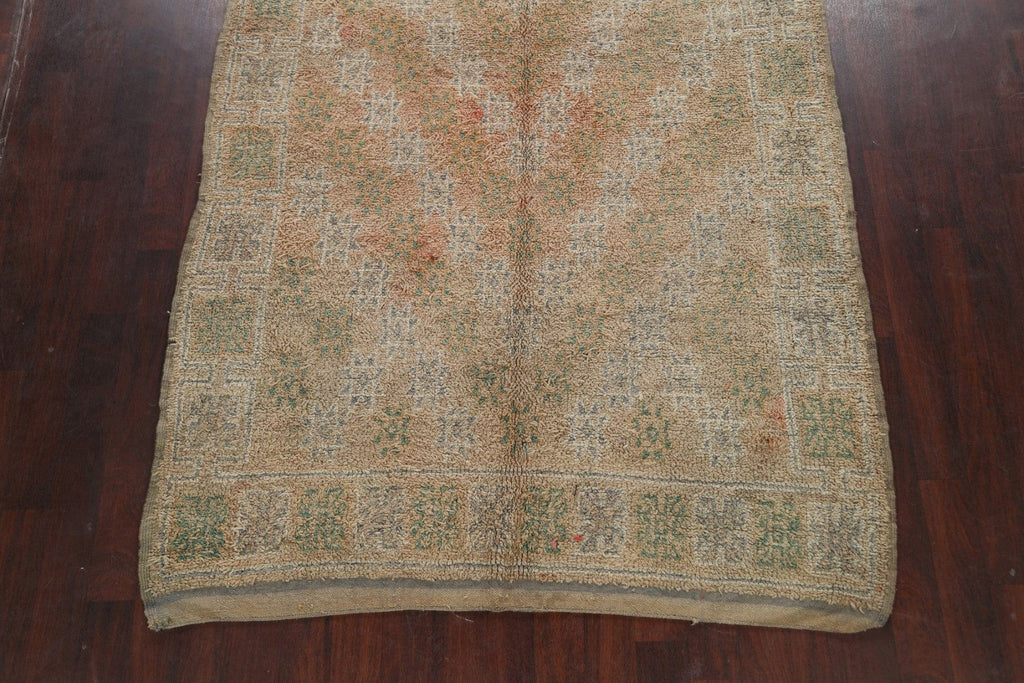 Tribal Moroccan Oriental Area Rug 6x9