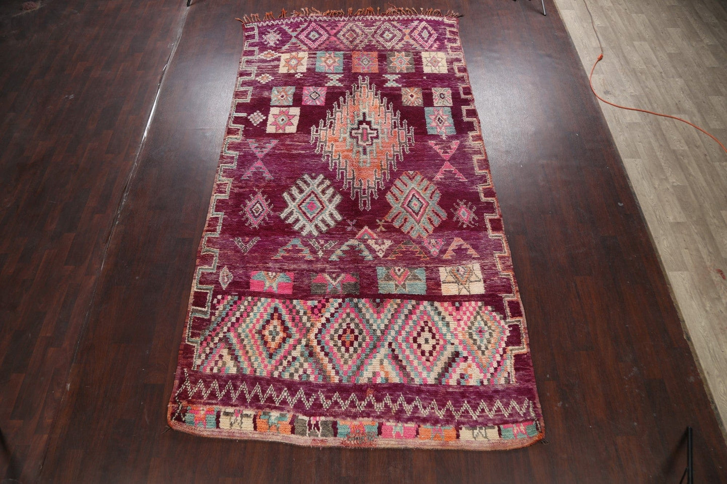 Tribal Moroccan Oriental Area Rug 7x13