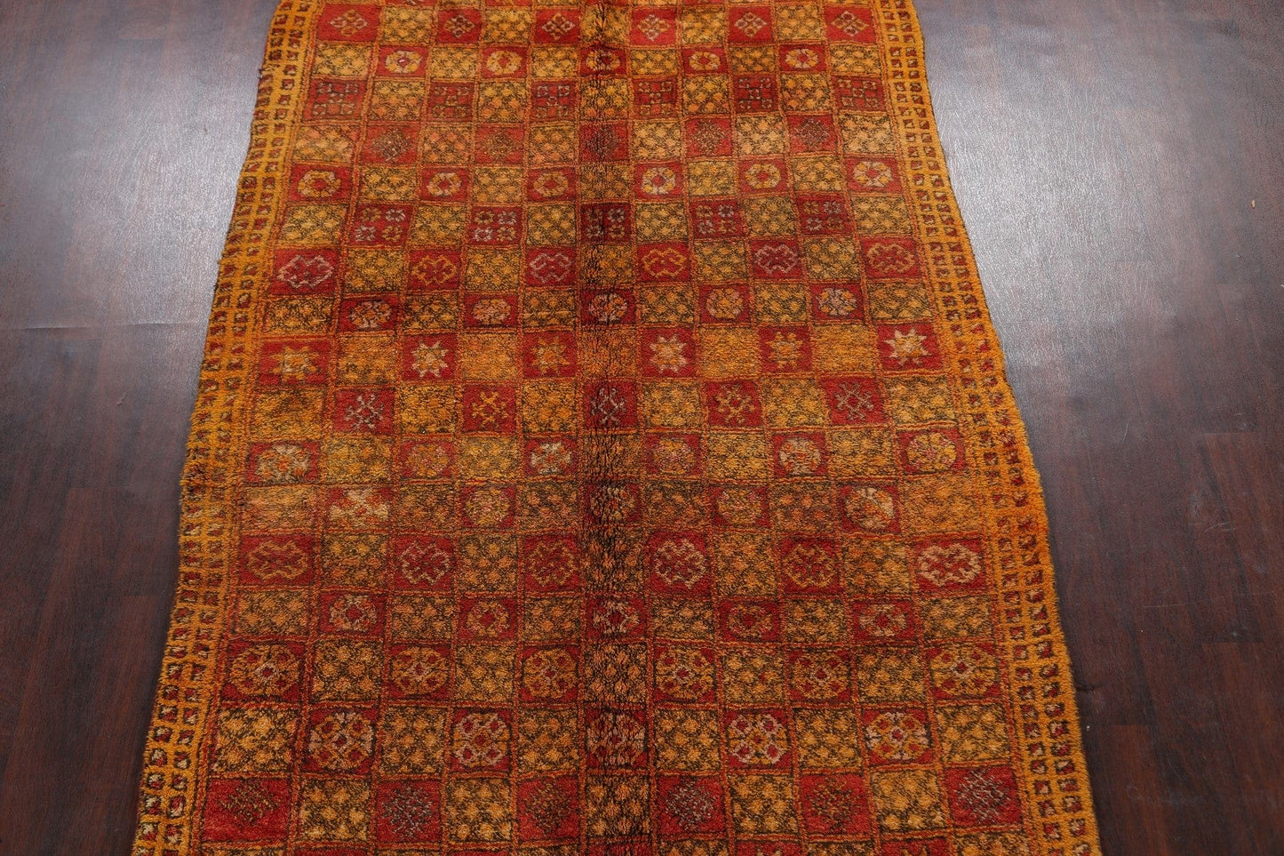 Tribal Moroccan Oriental Area Rug 6x10